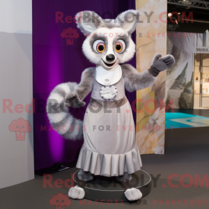 Disfraz de mascota Lemur...