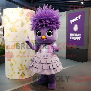 Purple Pineapple mascot...