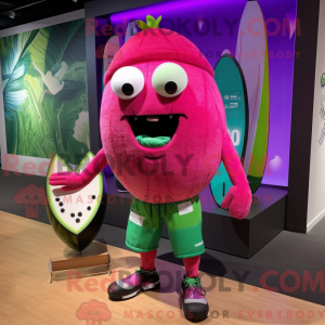 Magenta Melon Maskottchen...