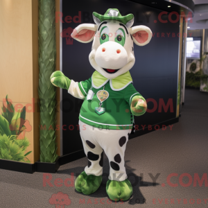 Forest Green Holstein Cow...