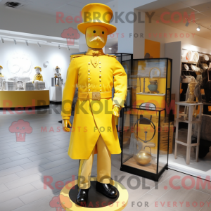 Yellow Civil War Soldier...