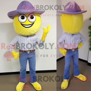 Lavendel citron maskot...