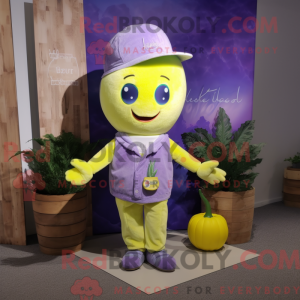 Lavendel citron maskot...