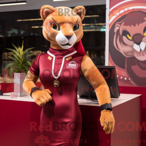 Costume de mascotte de Puma...