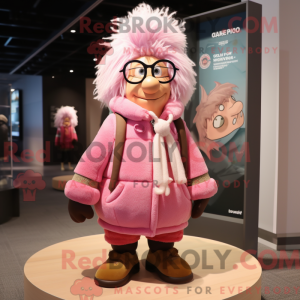 Maskottchenkostüm Pink...