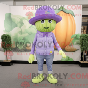Lavender Melon mascot...