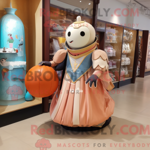 Peach Medieval Knight...