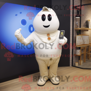 Cream Pepper mascot costume...