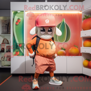 Peach Momentum mascot...