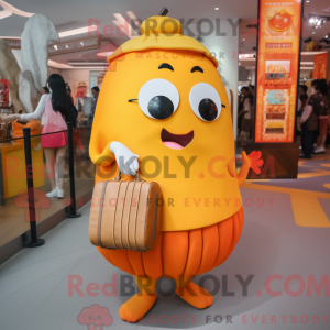 Orange Dim Sum maskot...