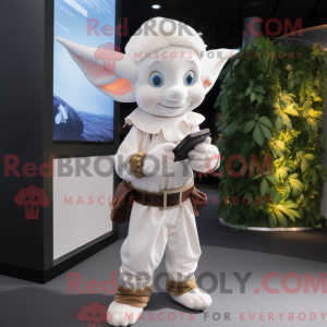 White Elf mascot costume...