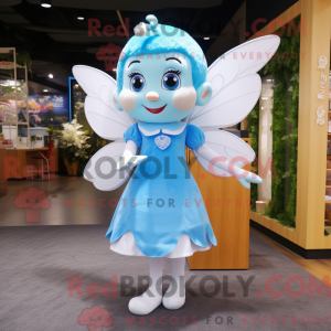 Sky Blue Tooth Fairy mascot...