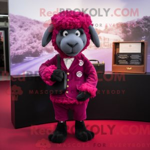 Magenta Suffolk Sheep...