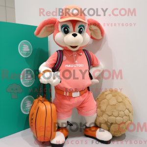 Peach Ram Maskottchen...