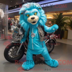 Costume de mascotte de Lion...