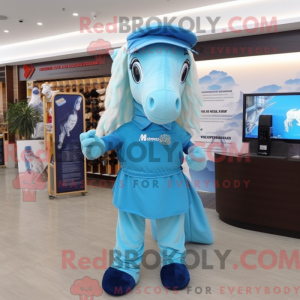 Figura de máscara de cavalo...