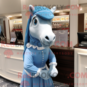 Figura de máscara de cavalo...