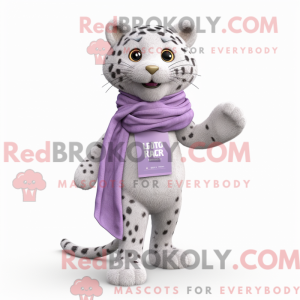 Máscara de leopardo lavanda...