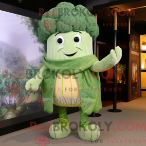 Costume mascotte de brocoli...