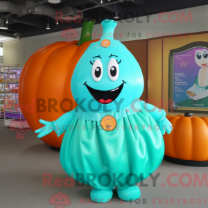 Maskotka Cyan Pumpkin...