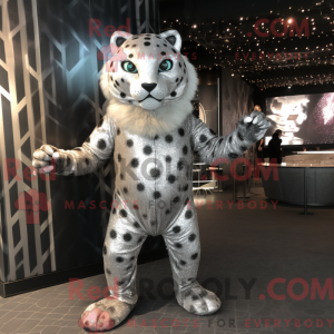 Silver Leopard mascot...