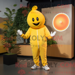 Yellow Grapefruit mascot...