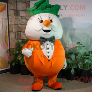 Orange Turnip mascot...