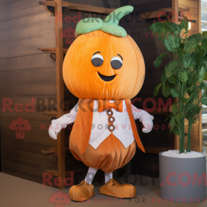 Orange Turnip mascot...