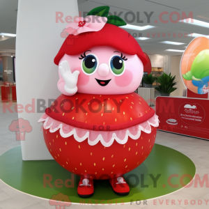 Jordbær maskot kostume...