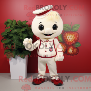 Cream Raspberry mascot...