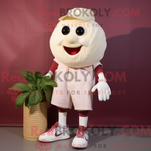 Cream Raspberry mascot...