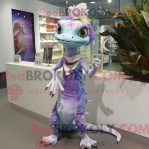 Lavender Geckos mascot...