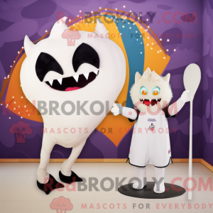 Cream Bat mascot costume...
