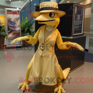 Gold Dimorphodon mascot...