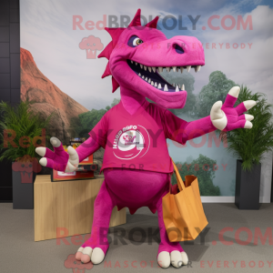 Magenta Spinosaurus...