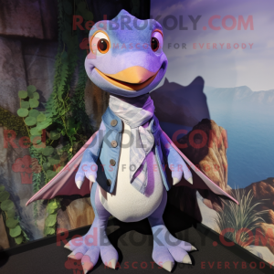 Lavender Dimorphodon mascot...