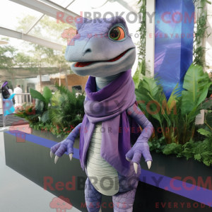 Lavendel Dimorphodon maskot...