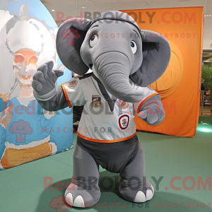 Elephant mascot costume...