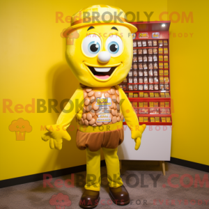 Yellow Candy Box mascot...