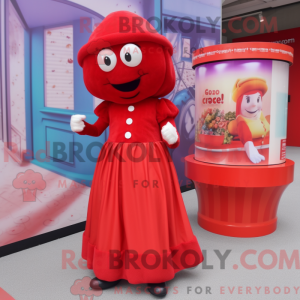 Red Candy Box mascot...