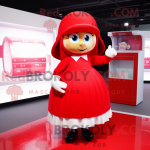 Red Candy Box mascot...