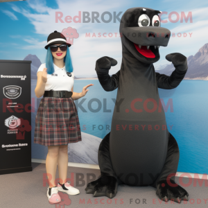 Black Loch Ness Monster...