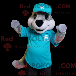 Turquoise Mongoose mascot...