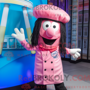 Pink Spaghetti mascot...