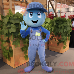 Sky Blue Grape maskot...