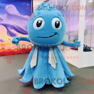 Postava maskota Sky Blue...