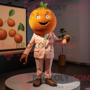Brown Grapefruit mascot...
