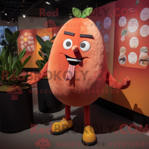 Brown Grapefruit mascot...
