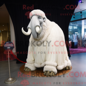 White Mammoth mascot...