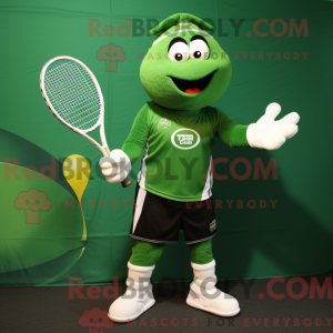 Forest Green Tennis Racket...